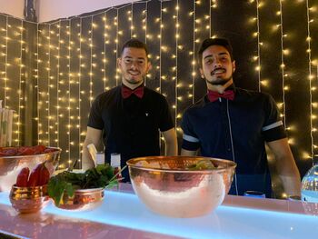 Bar de Coquetéis para Casamento Simples em Praia Grande